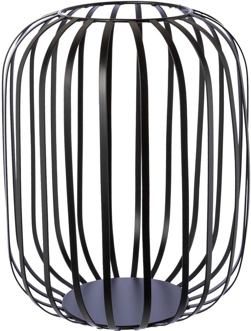 andas Windlicht »Dilja, Stumpenkerzenhalter aus Metall«, (1 St.), Kerzenhalter im minimalistischen Design von andas