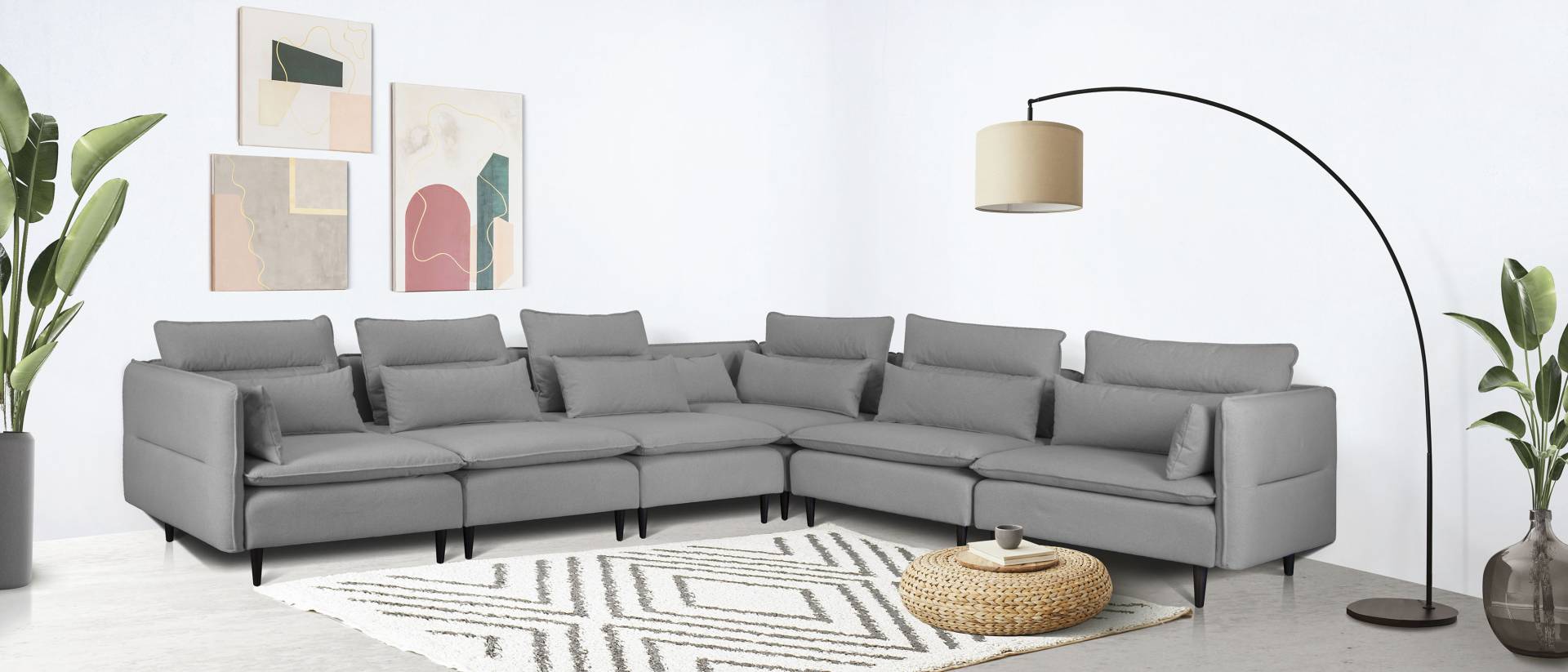 andas Ecksofa »ALVIK L-Form« von andas