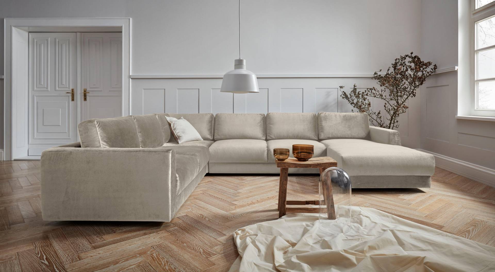 andas Wohnlandschaft »Hobro U-Form«, in 3 Bezugsqualitäten in vielen Farben, Design by Morten Georgsen andas Wohnlandschaft »Hobro U-Form«, in 3 Bezugsqualitäten in vielen Farben, Design by Morten Georgsen von andas