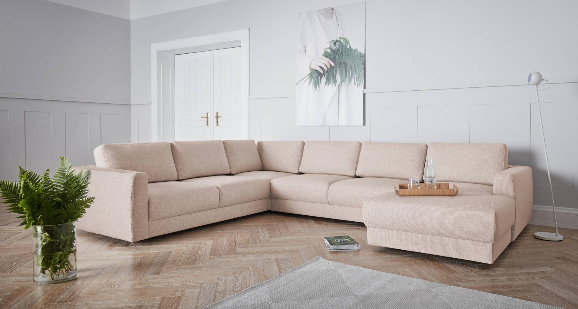 andas Wohnlandschaft »Hobro U-Form«, in 3 Bezugsqualitäten in vielen Farben, Design by Morten Georgsen andas Wohnlandschaft »Hobro U-Form«, in 3 Bezugsqualitäten in vielen Farben, Design by Morten Georgsen von andas