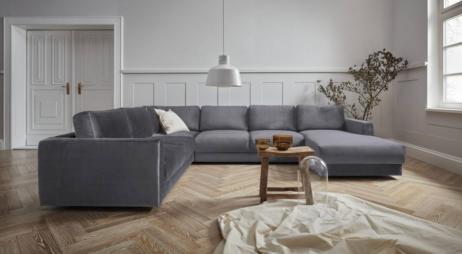 andas Wohnlandschaft »Hobro U-Form«, in 3 Bezugsqualitäten in vielen Farben, Design by Morten Georgsen andas Wohnlandschaft »Hobro U-Form«, in 3 Bezugsqualitäten in vielen Farben, Design by Morten Georgsen von andas
