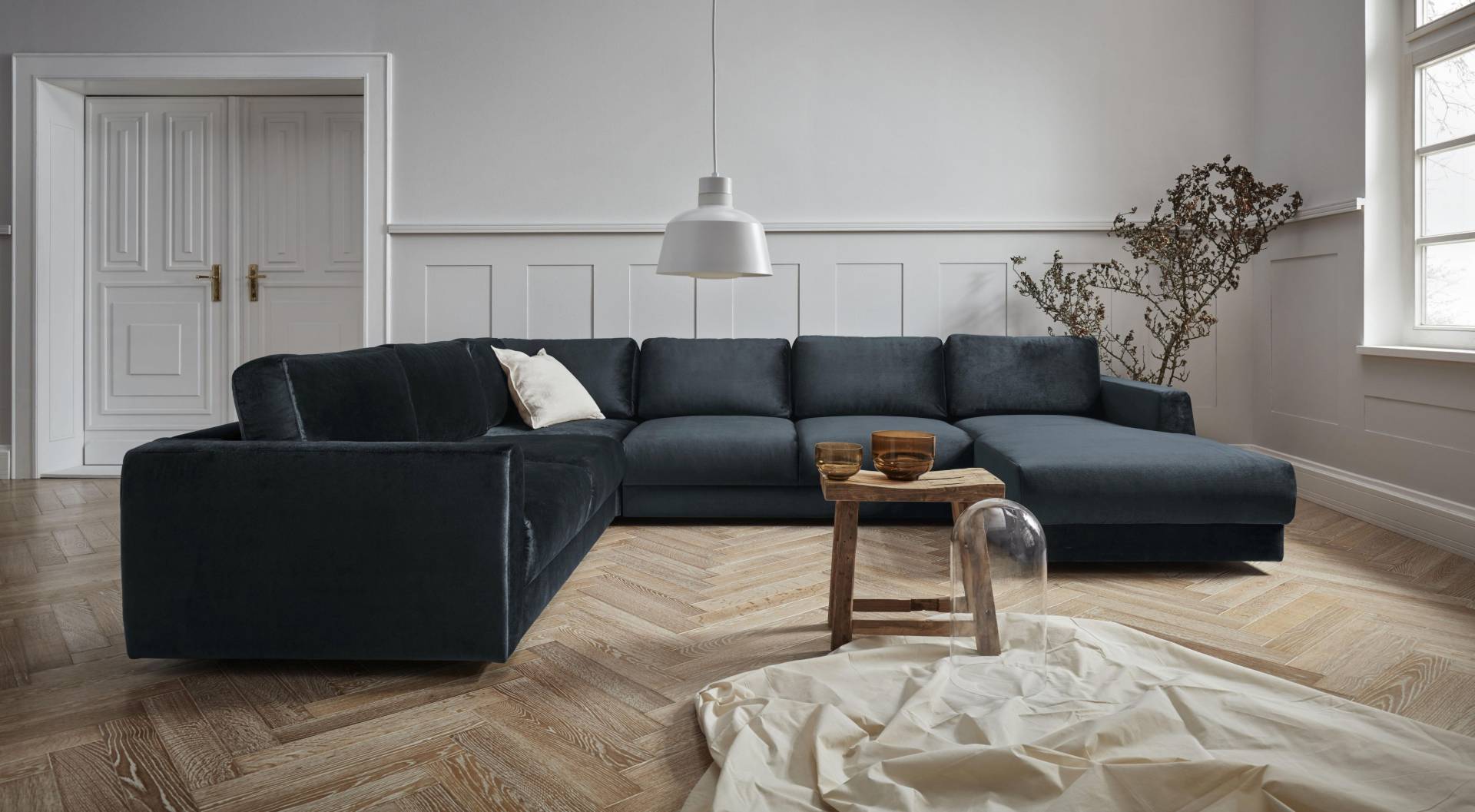 andas Wohnlandschaft »Hobro U-Form«, in 3 Bezugsqualitäten in vielen Farben, Design by Morten Georgsen andas Wohnlandschaft »Hobro U-Form«, in 3 Bezugsqualitäten in vielen Farben, Design by Morten Georgsen von andas