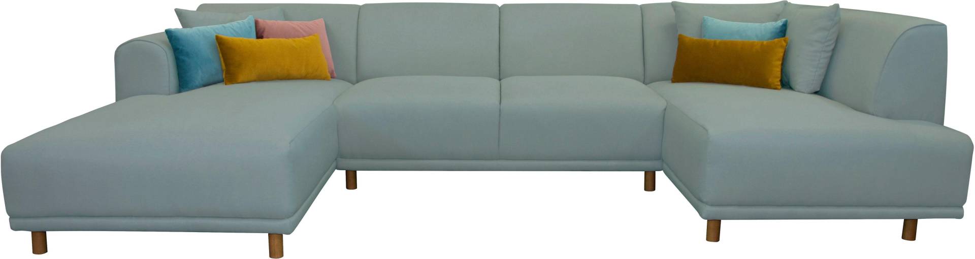 andas Wohnlandschaft »Maroon U-Form«, in skandinavischem Design, mit losen Kissen andas Wohnlandschaft »Maroon U-Form«, in skandinavischem Design, mit losen Kissen von andas
