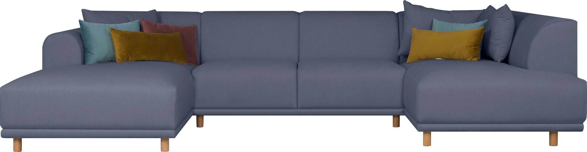 andas Wohnlandschaft »Maroon U-Form«, in skandinavischem Design, mit losen Kissen andas Wohnlandschaft »Maroon U-Form«, in skandinavischem Design, mit losen Kissen von andas