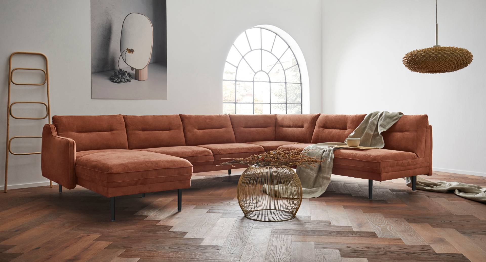 andas Wohnlandschaft »Nordfyn U-Form«, edles Design in 3 Bezugsqualitäten, Design by Morten Georgsen andas Wohnlandschaft »Nordfyn U-Form«, edles Design in 3 Bezugsqualitäten, Design by Morten Georgsen von andas