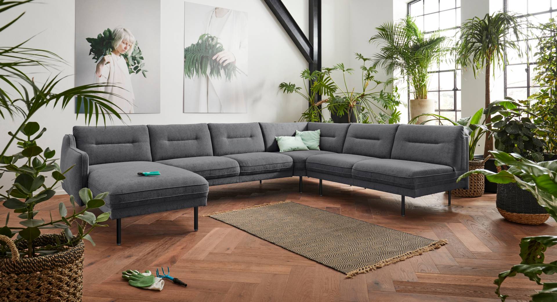 andas Wohnlandschaft »Nordfyn U-Form«, edles Design in 3 Bezugsqualitäten, Design by Morten Georgsen andas Wohnlandschaft »Nordfyn U-Form«, edles Design in 3 Bezugsqualitäten, Design by Morten Georgsen von andas