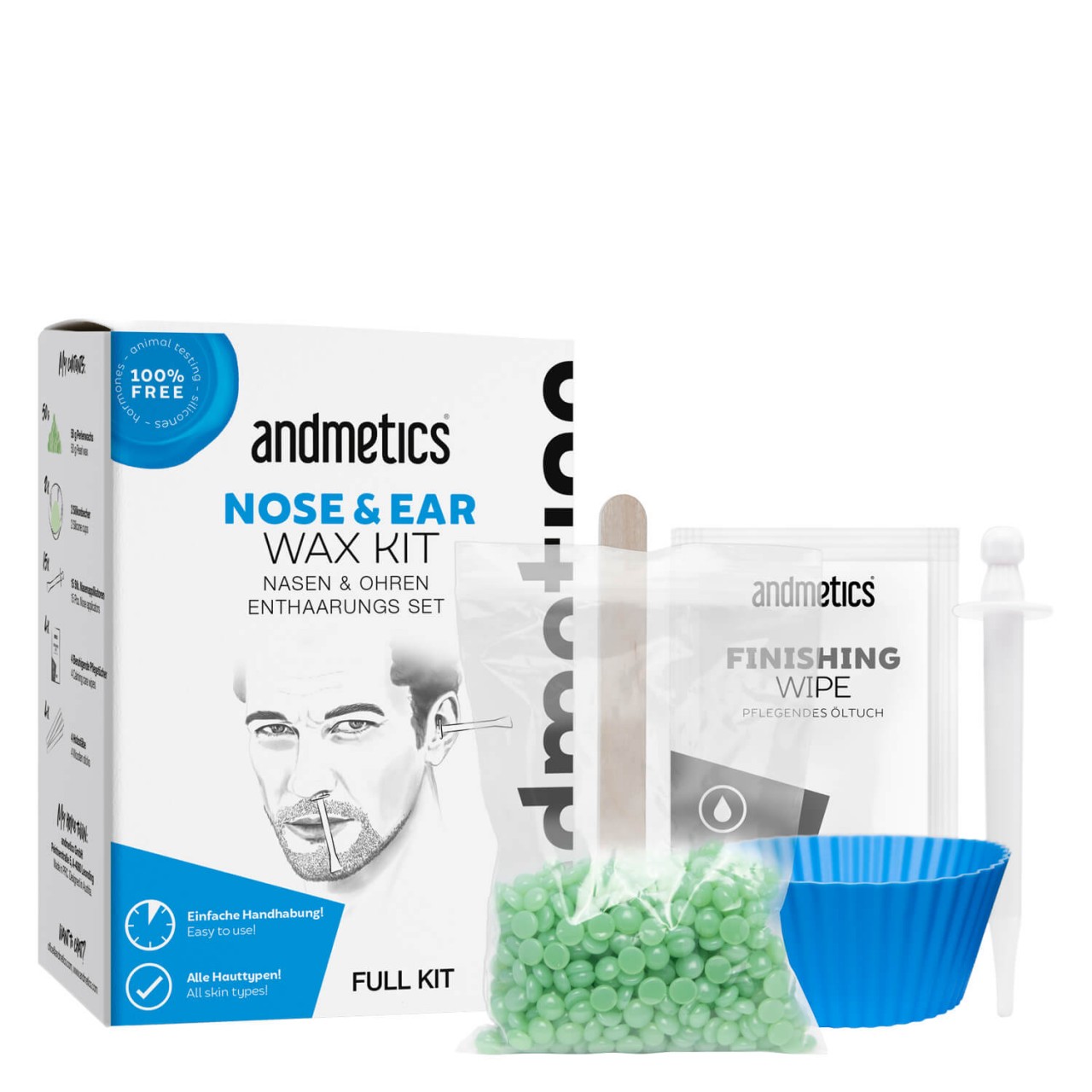 andmetics - Nose & Ear Wax Kit andmetics - Nose & Ear Wax Kit von andmetics