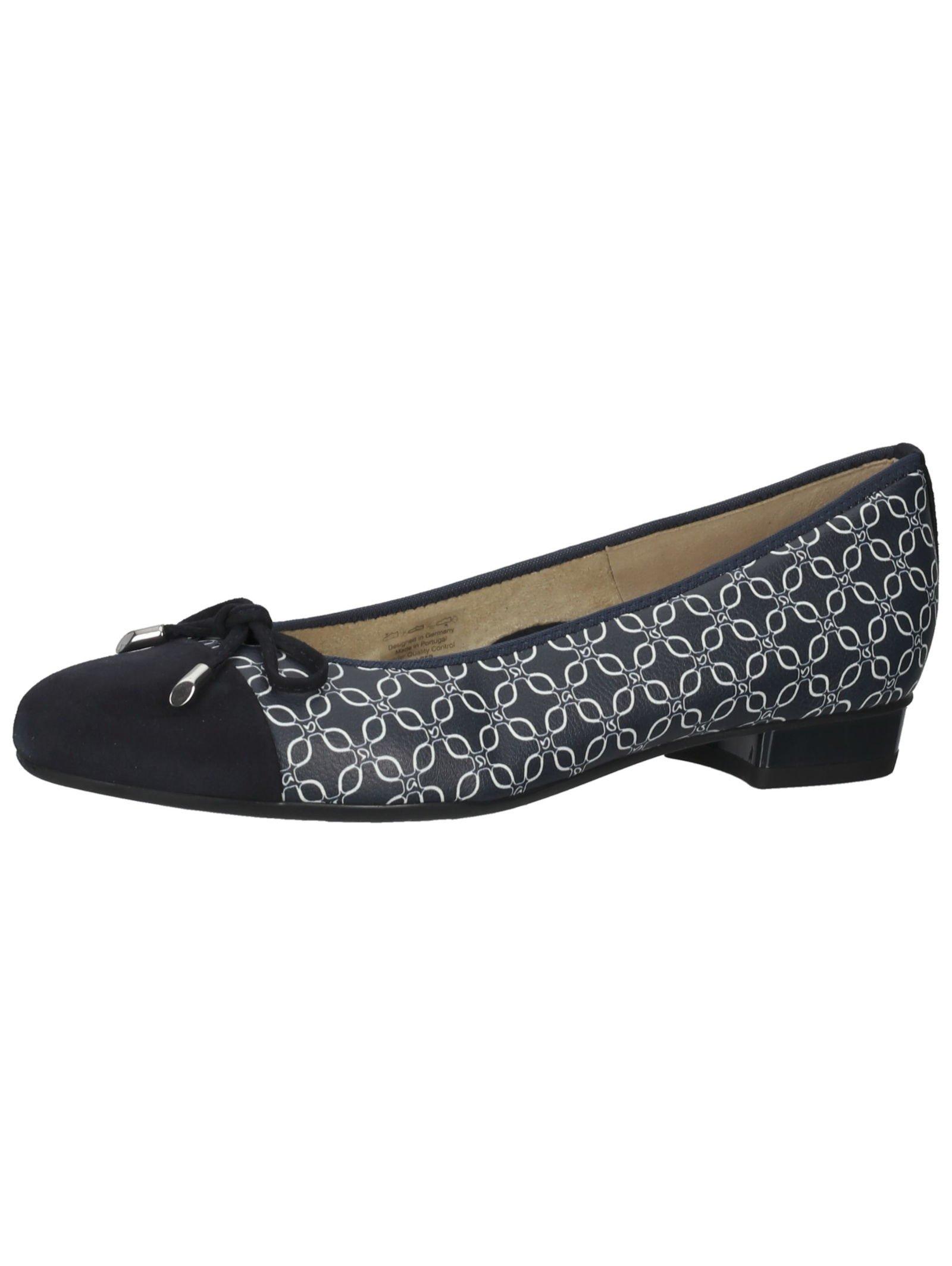 Ballerinas Damen Blau 36.5 von ara