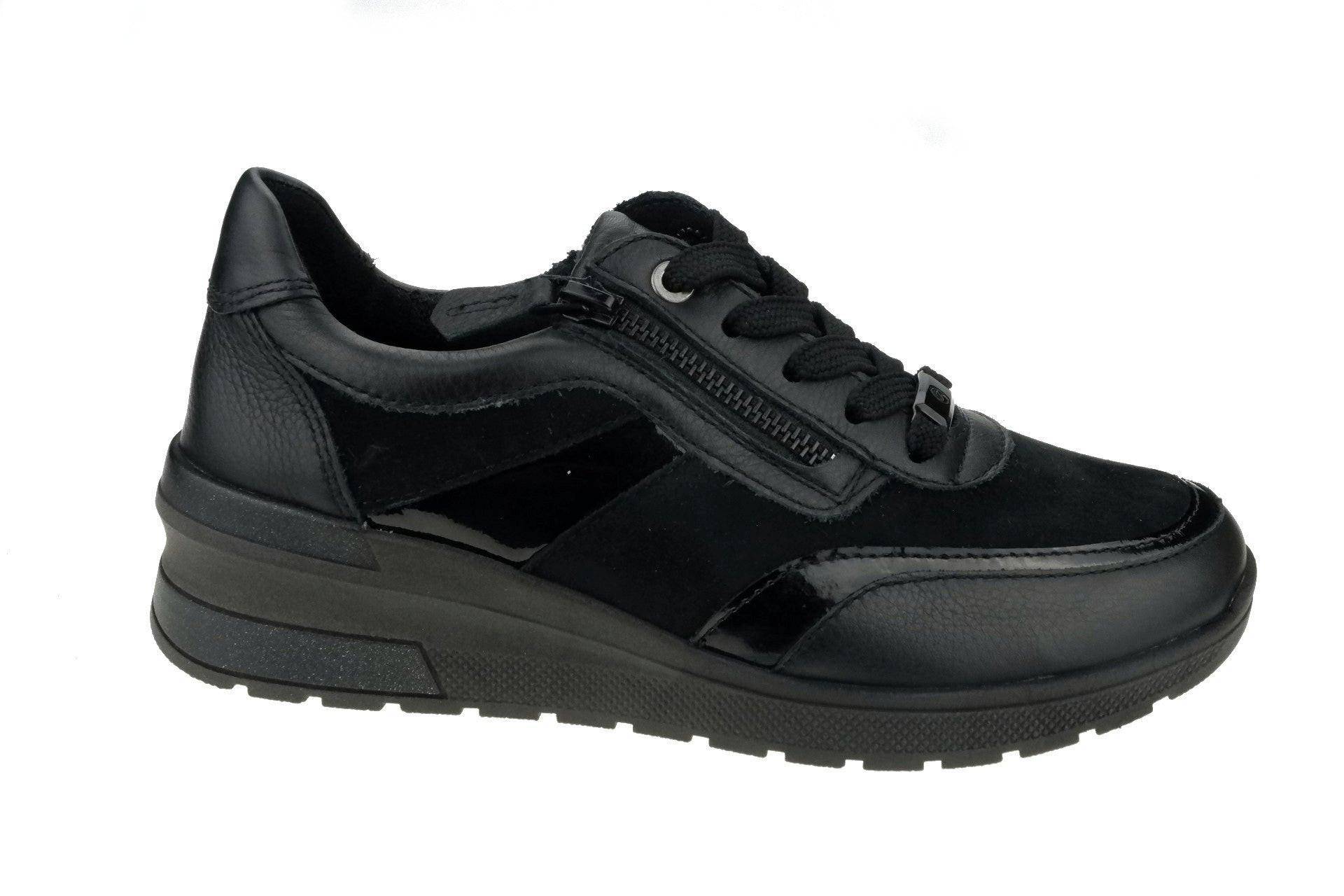 Neapel-tron - Leder Sneaker Damen Schwarz 36.5 von ara