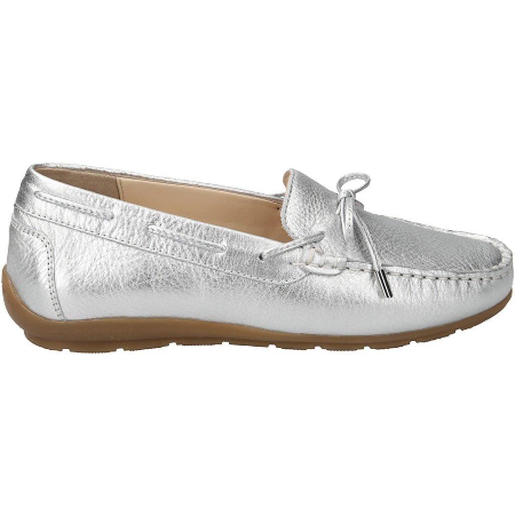 Alabama - Leder Loafer Damen Silber 41.5 von ara