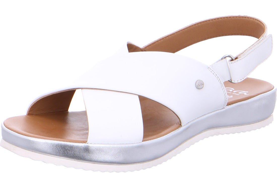 12-15177-07 - Leder Sandale Damen Weiss 38 von ara