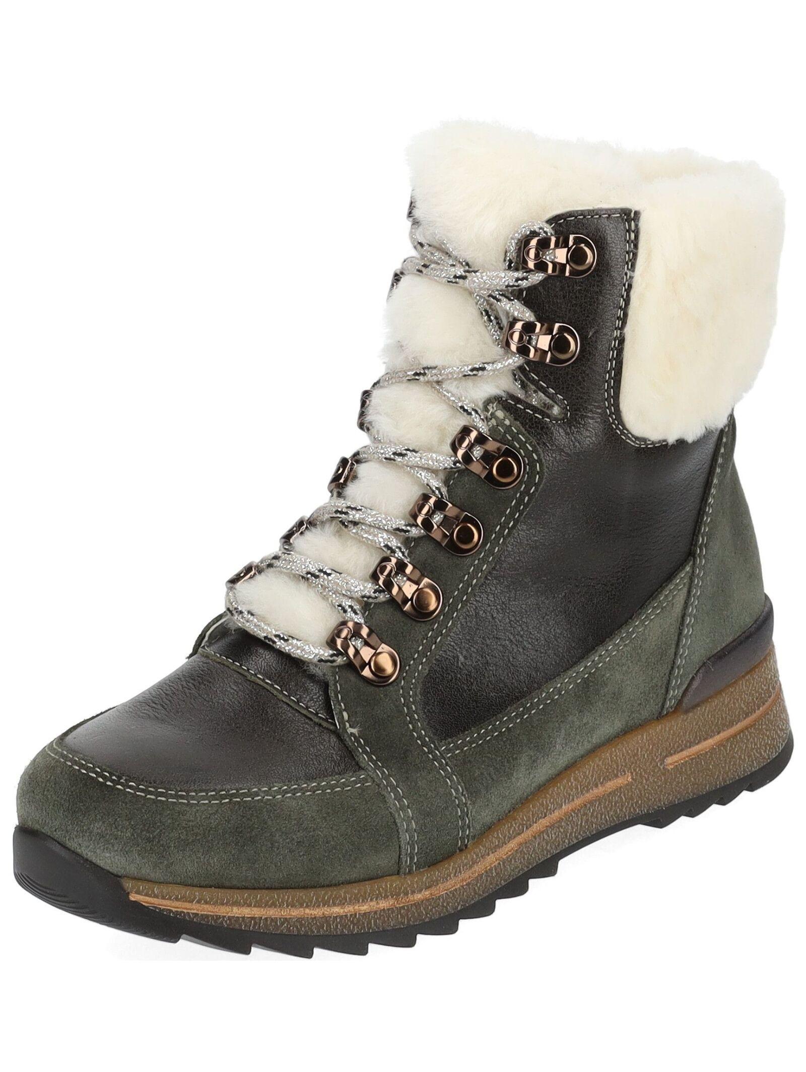 Stiefelette 12-24599 Damen Waldgrün 36.5 von ara