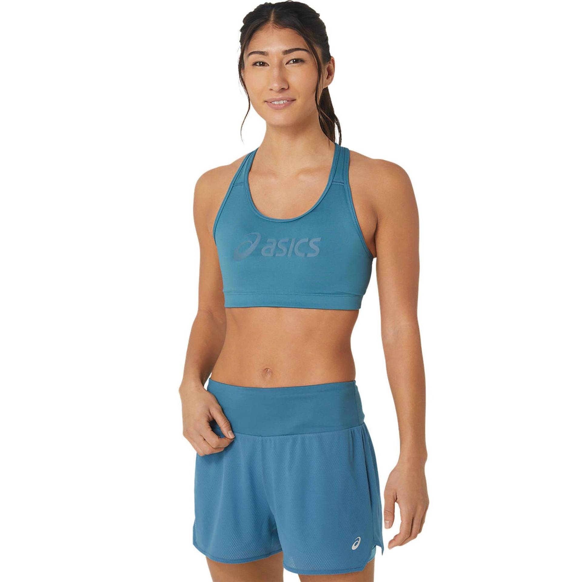 Crop Top Unisex Türkisblau M von asics