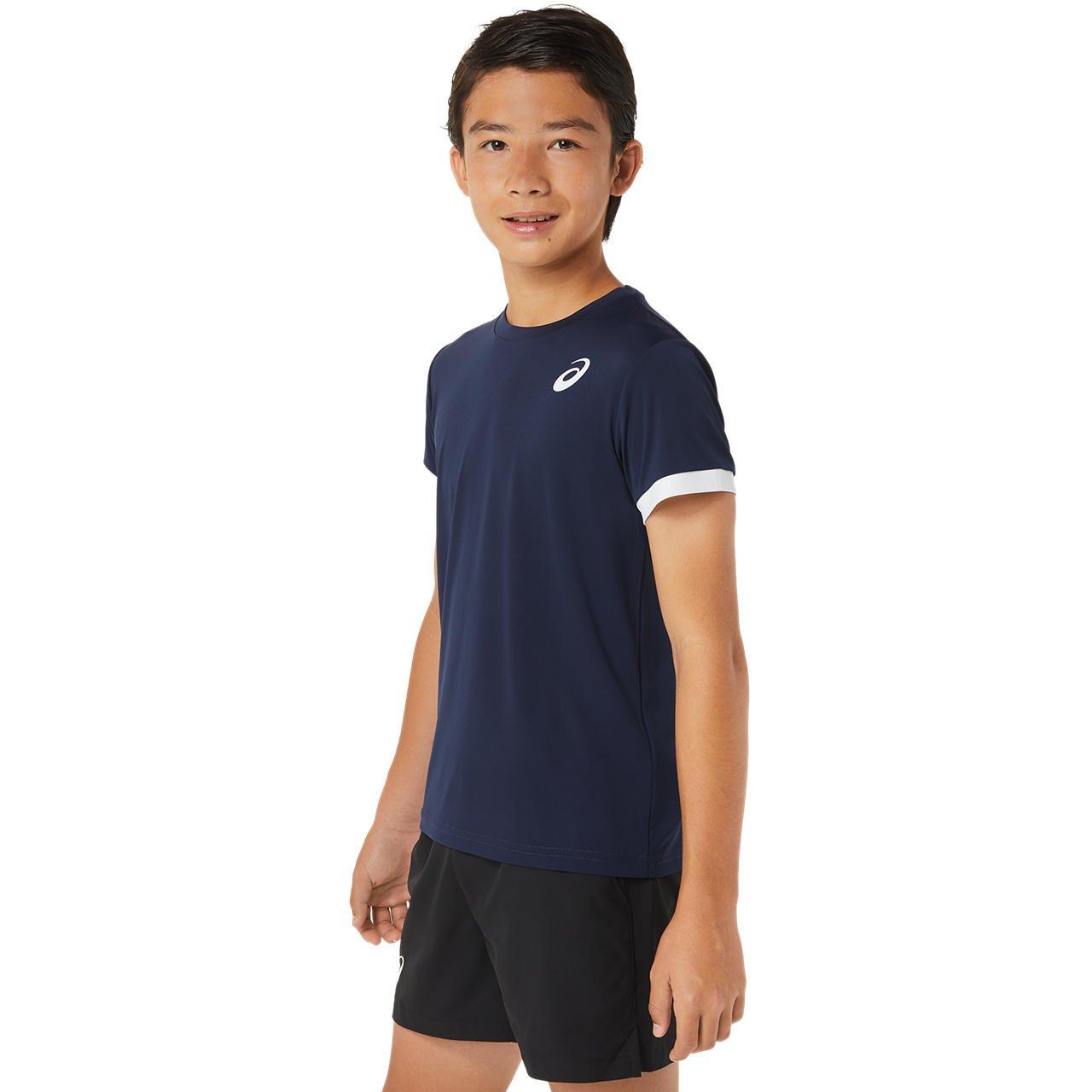 Tennis Ss Top Kinder Unisex  XS von asics