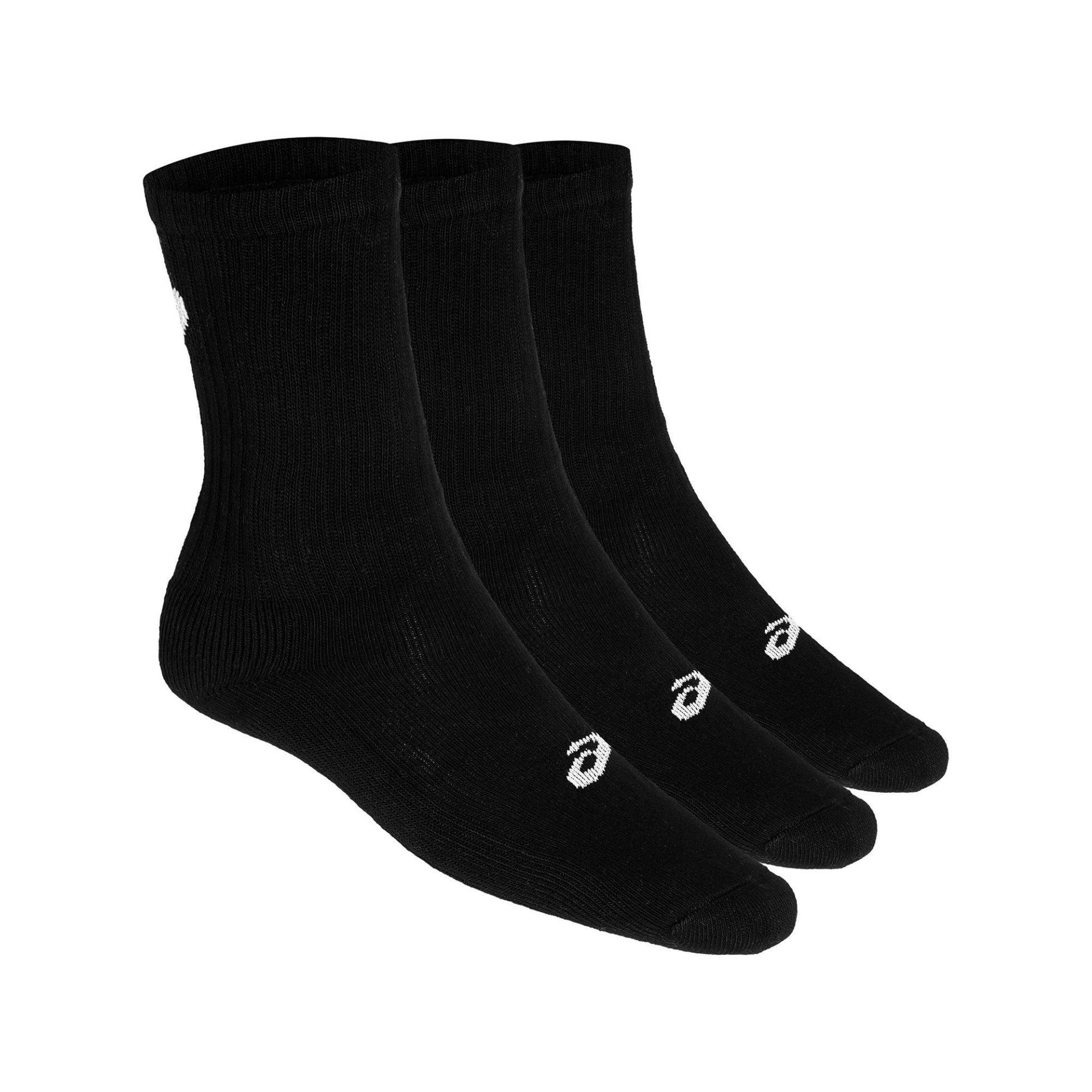 Wadenlange Socken Herren Black 43-46 von asics