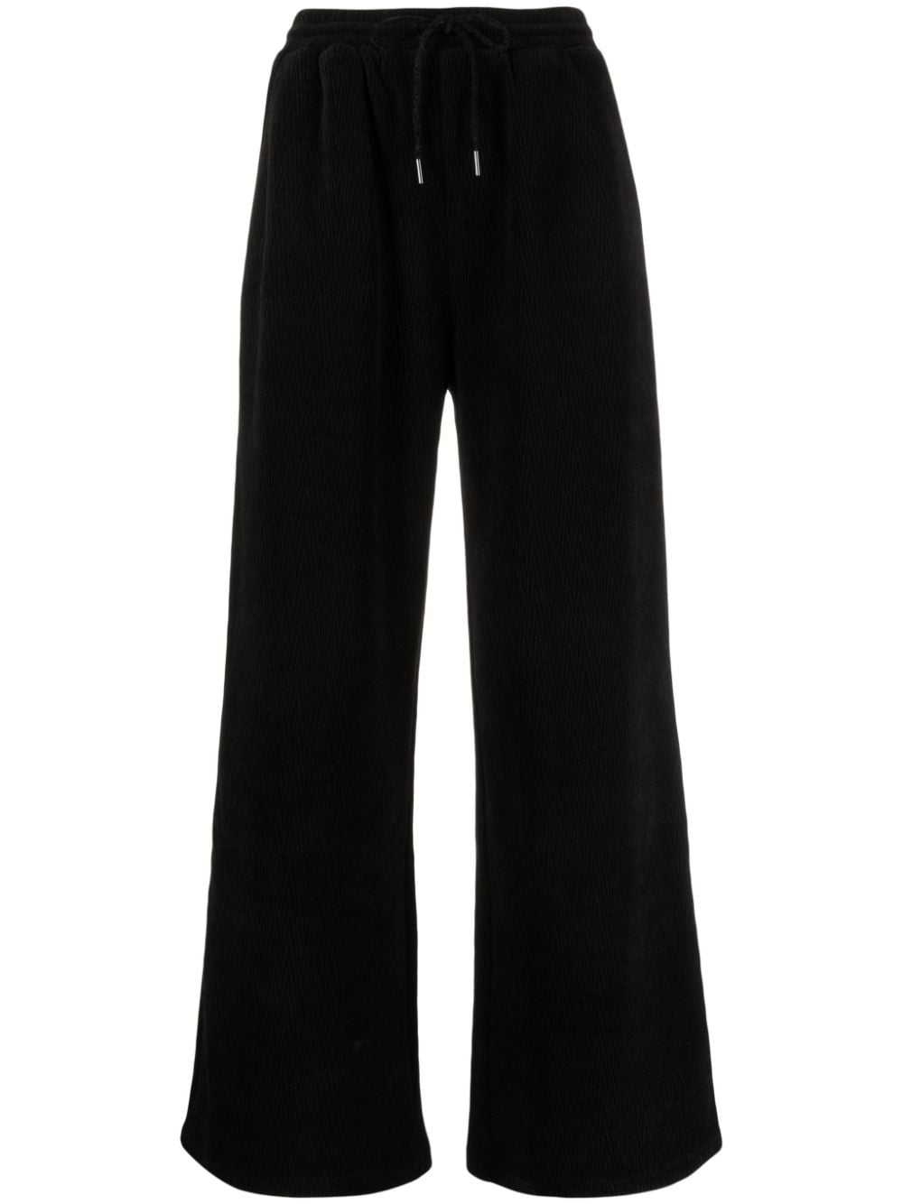 b+ab chevron-knit track pants - Black von b+ab