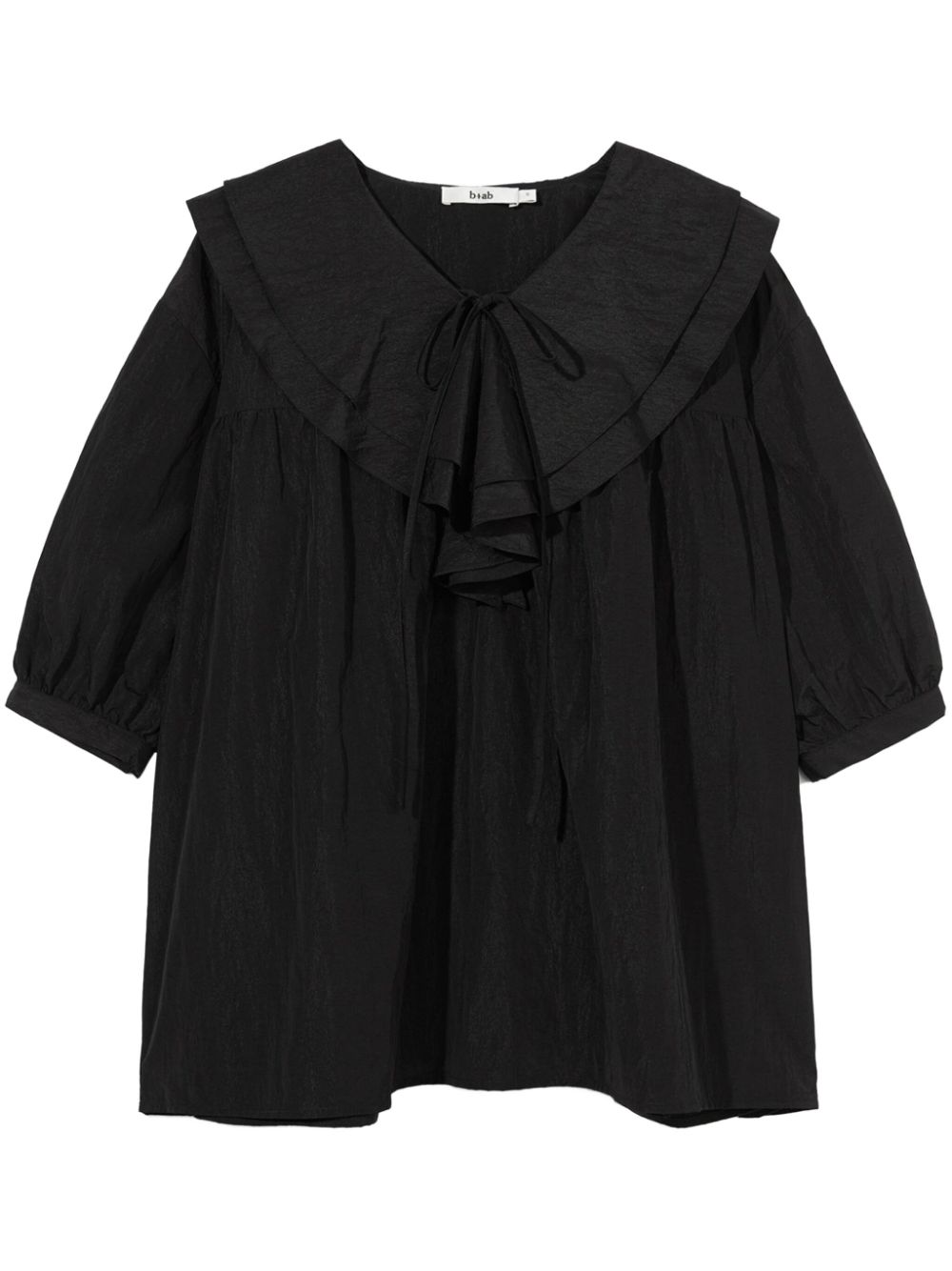 b+ab layered ruffle-detail blouse - Black von b+ab