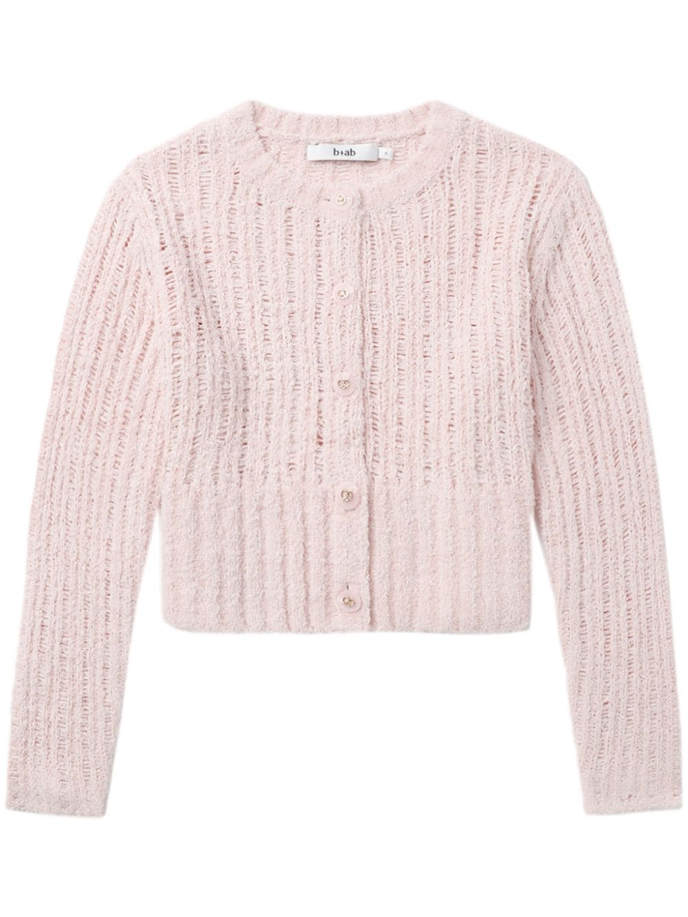 b+ab open-knit cardigan - Pink von b+ab