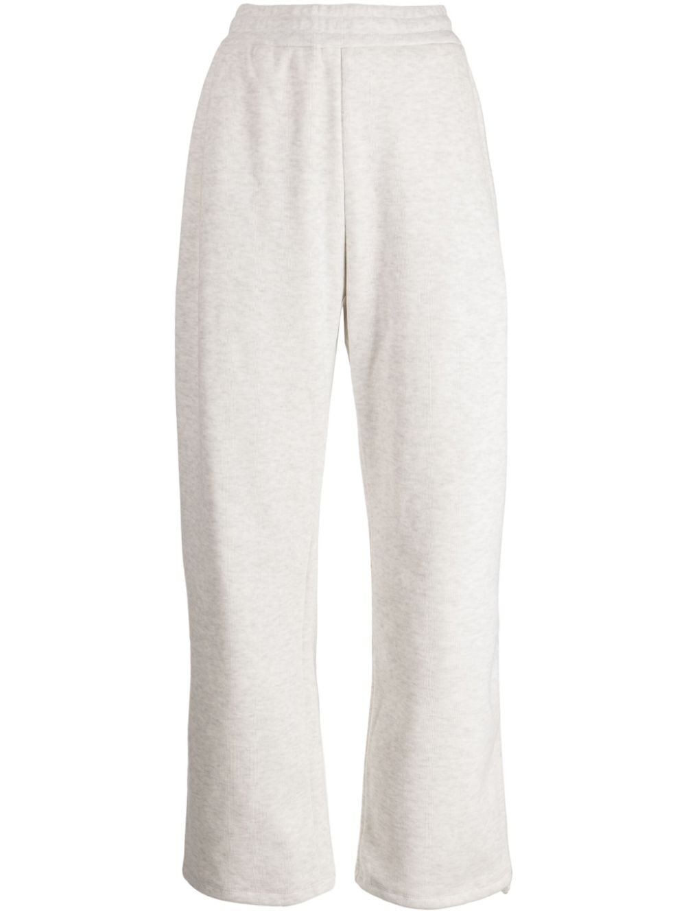 b+ab pleated drawstring cotton-blend track pants - Neutrals von b+ab