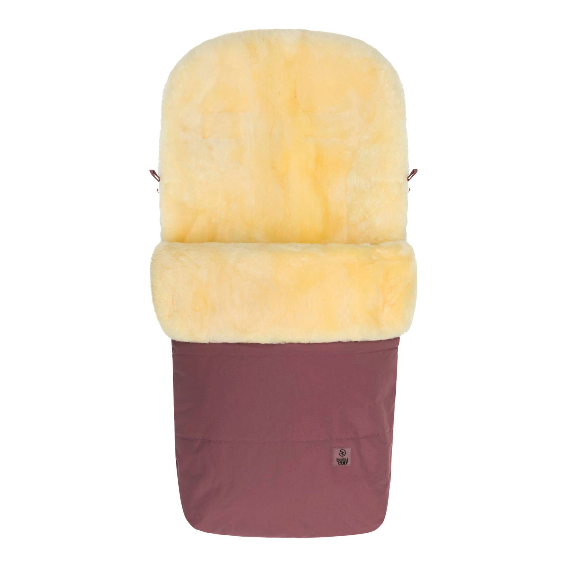 Lammfell-Winter-Fußsack Lulea für Kinderwagen, Buggy von babycab