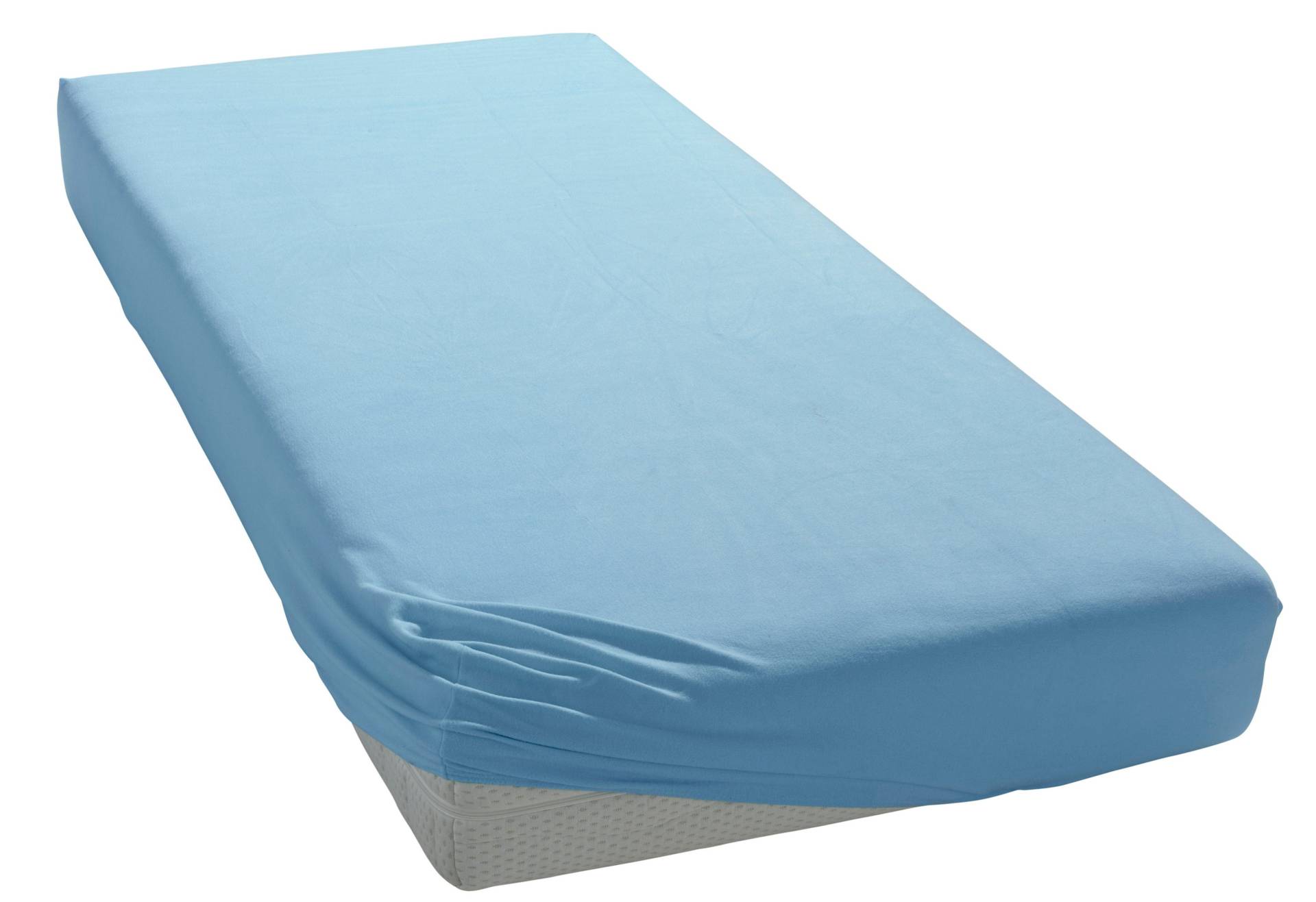 bellana Spannbettlaken »Jersey-Elasthan Aqua in Gr. 90x200, 140x200 oder 180x200 cm« von bellana