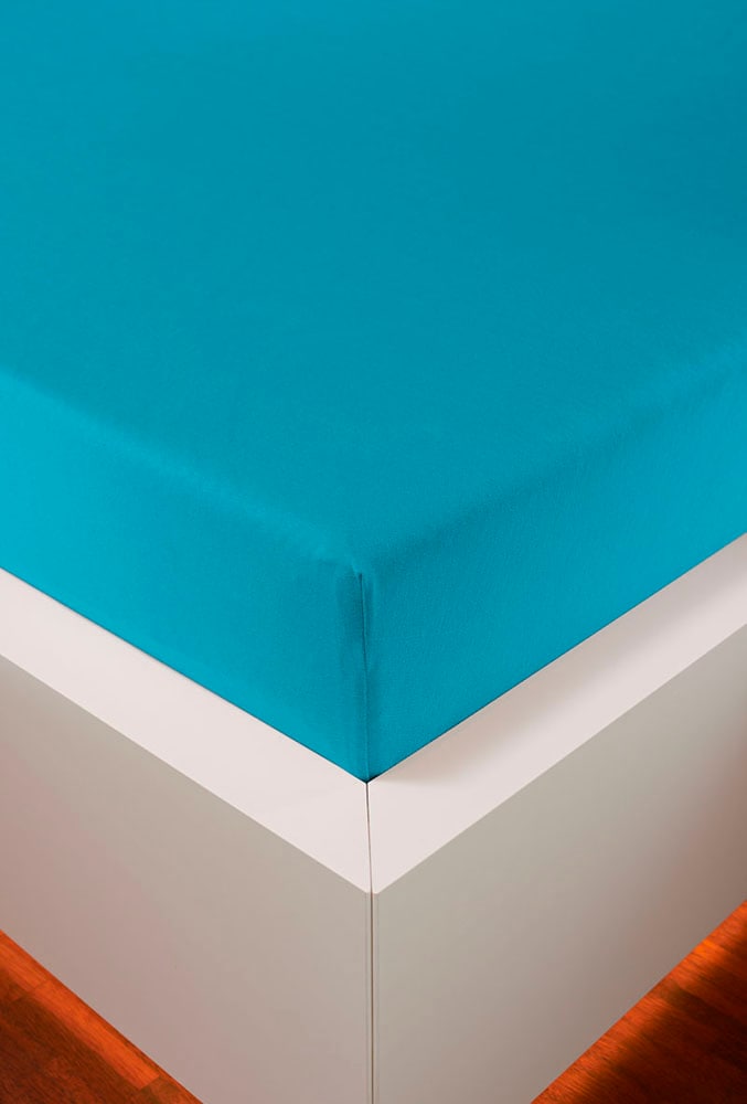 bellana Spannbettlaken »Jersey-Elasthan Aqua in Gr. 90x200, 140x200 oder 180x200 cm« von bellana