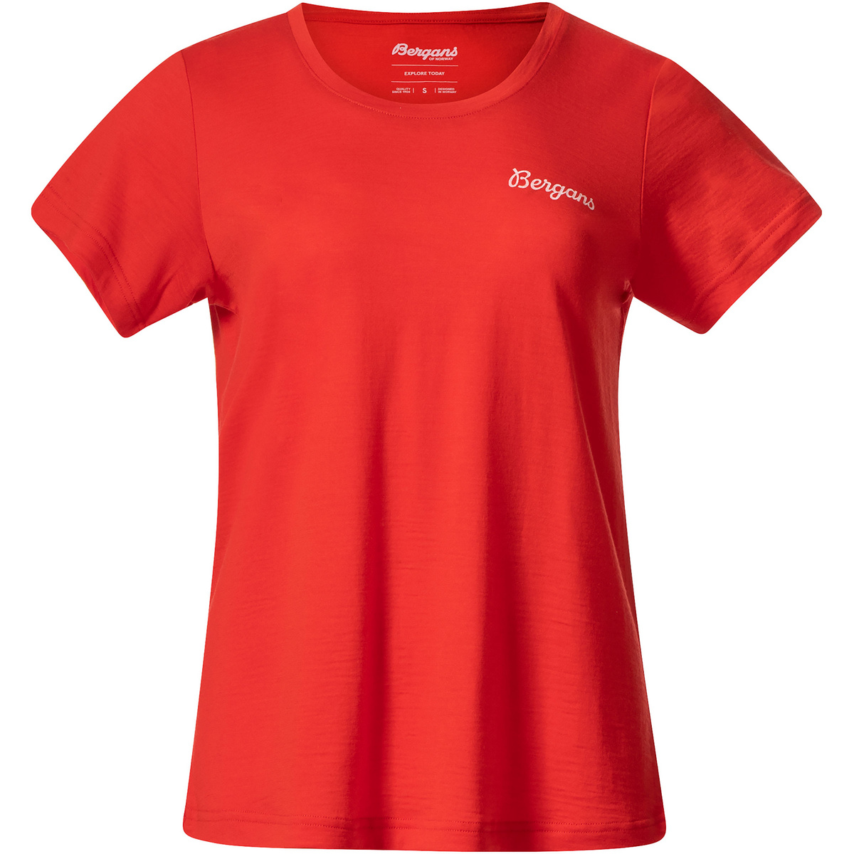 Bergans Damen Rabot Emblem Wool T-Shirt von bergans