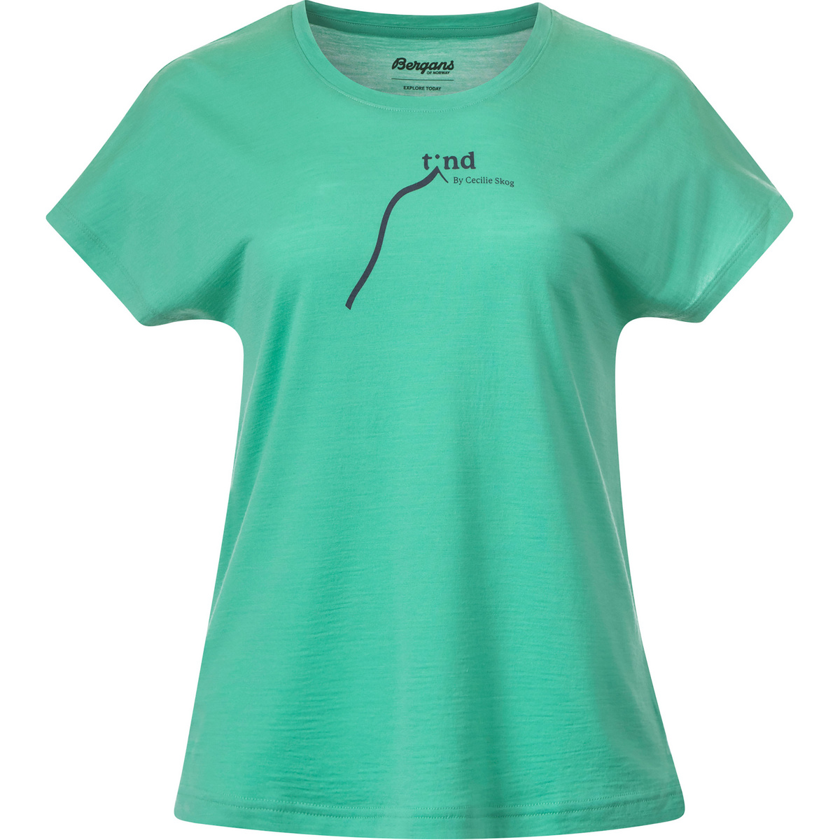 Bergans Damen Tind Altitude Merino T-Shirt von bergans