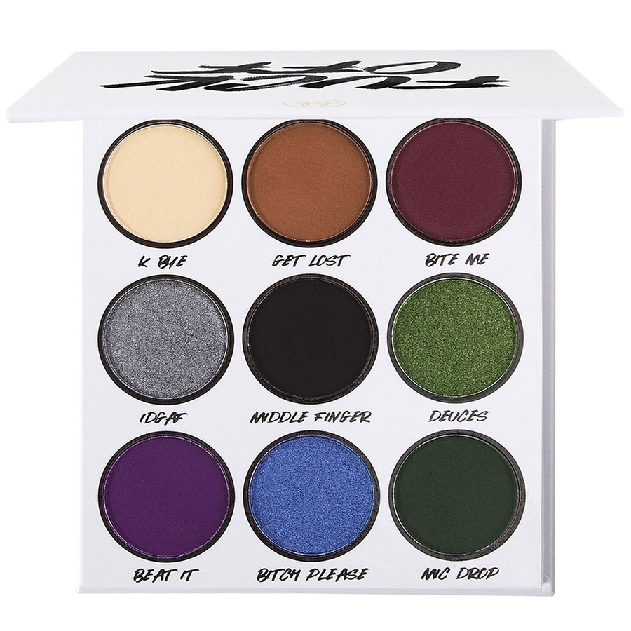 bh Cosmetics  bh Cosmetics FUCK OFF - 9 Color Shadow Palette lidschatten 12.0 g von bh Cosmetics