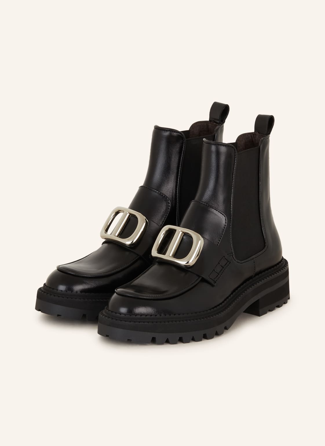 Billi Bi Chelsea-Boots schwarz von billi bi