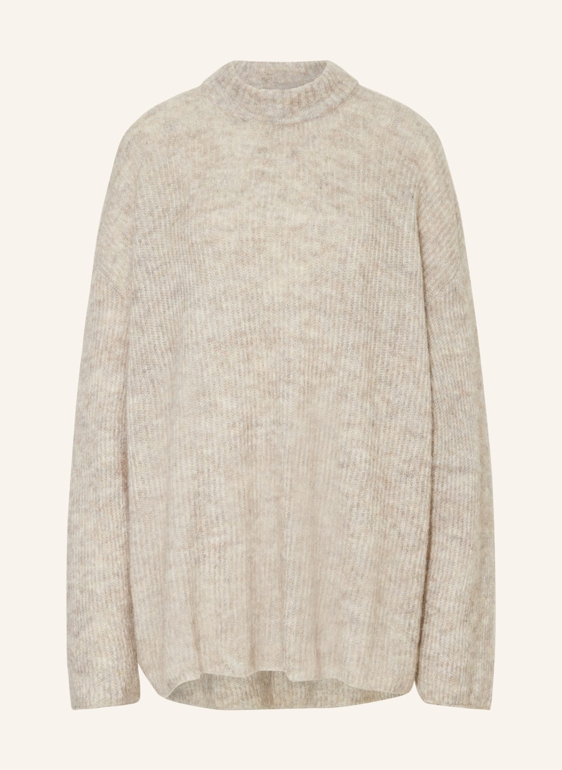 Black Palms Oversized-Pullover Selima Mit Mohair beige von black palms