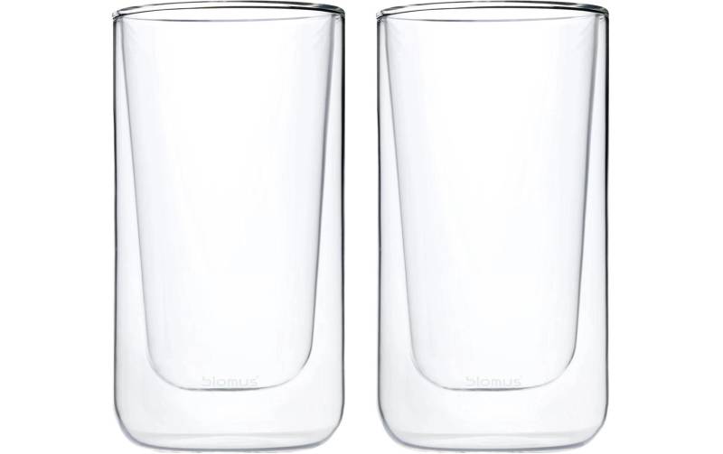 BLOMUS Latte-Macchiato-Glas »Nero 320 ml 2 Stück Transparent«, (2 tlg.) von blomus