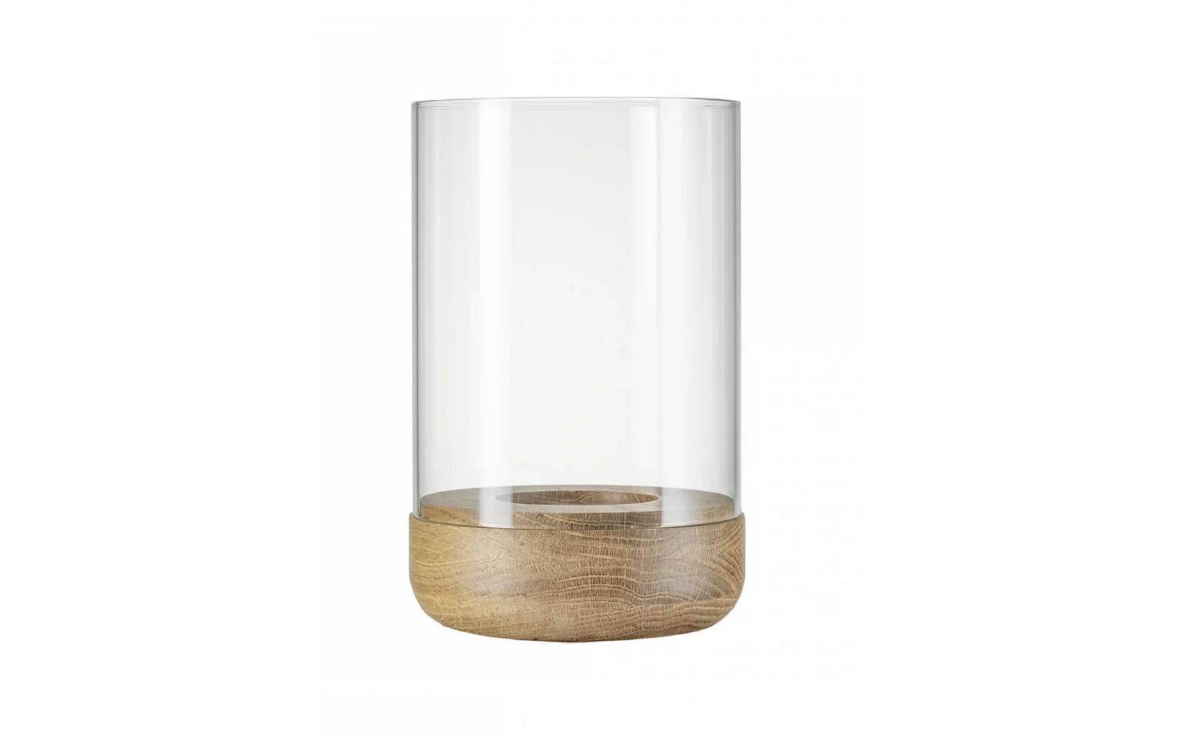 BLOMUS Windlicht »Lanto 20 cm, Eiche/Glas« von blomus