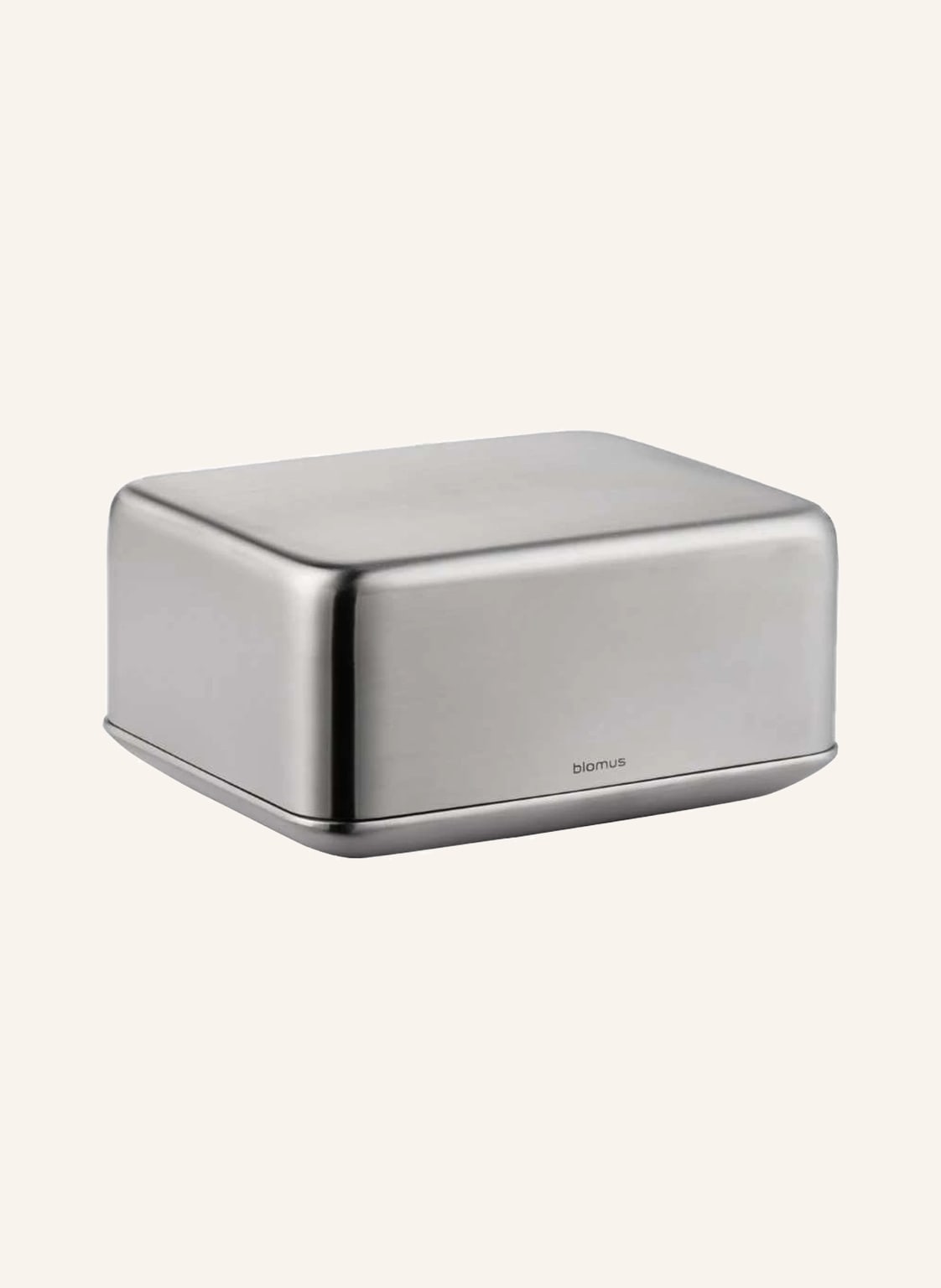 Blomus Butterdose Basic M silber Blomus Butterdose Basic M silber von blomus