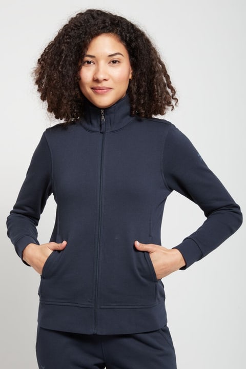 bodyXmind W Sweat jacket Leni Sweatjacke dunkelblau von bodyXmind