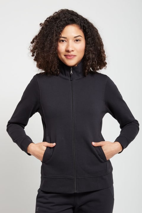 bodyXmind W Sweat jacket Leni Sweatjacke schwarz von bodyXmind