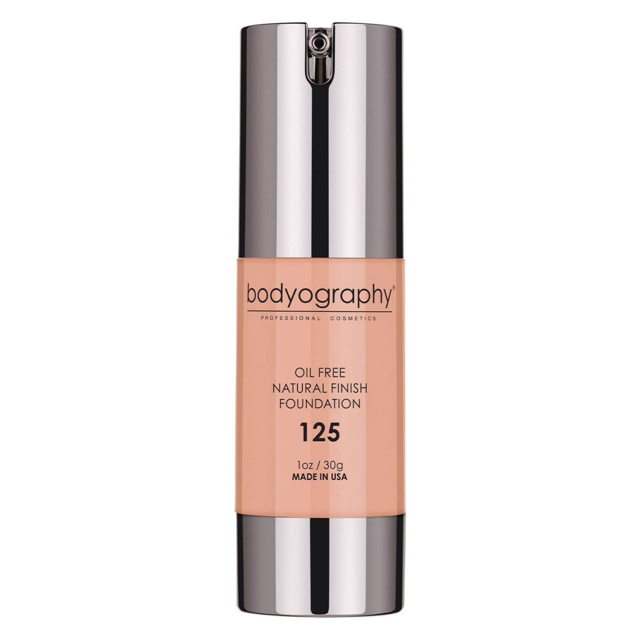 bodyography Teint - Oil Free Natural Finish Foundation Light 125 von bodyography