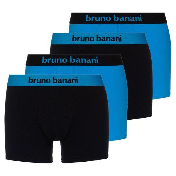 4er Pack Flowing - Short - Pants Herren Blau L von bruno banani