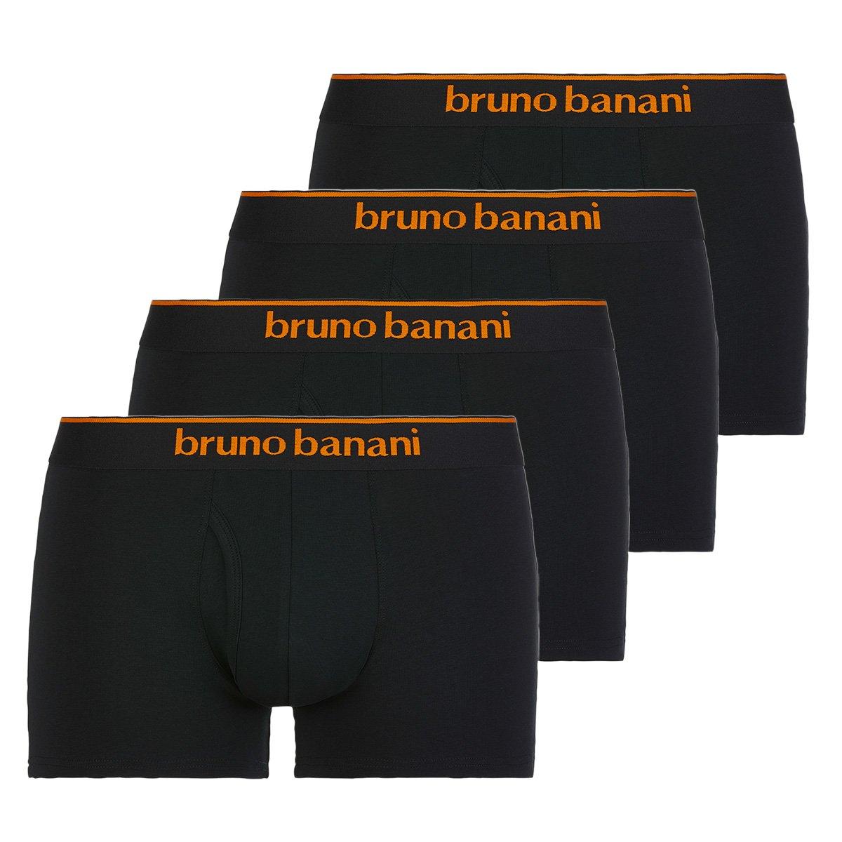 4er Pack Quick Access - Retro Short Pant Herren Schwarz L von bruno banani