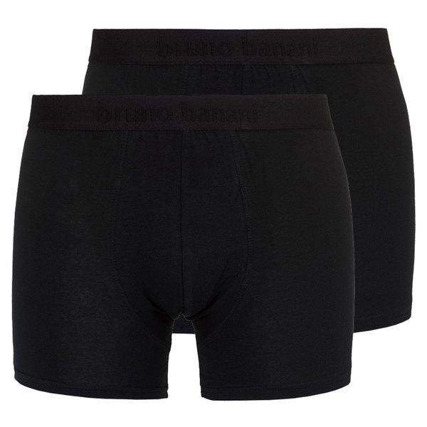 2er Pack Flowing - Short - Pants Herren Schwarz S von bruno banani