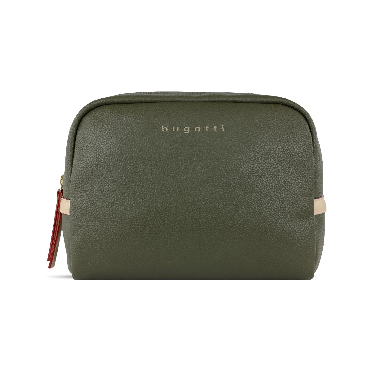 Ella - breite Kosmetiktasche in Olive Ella - breite Kosmetiktasche in Olive von bugatti