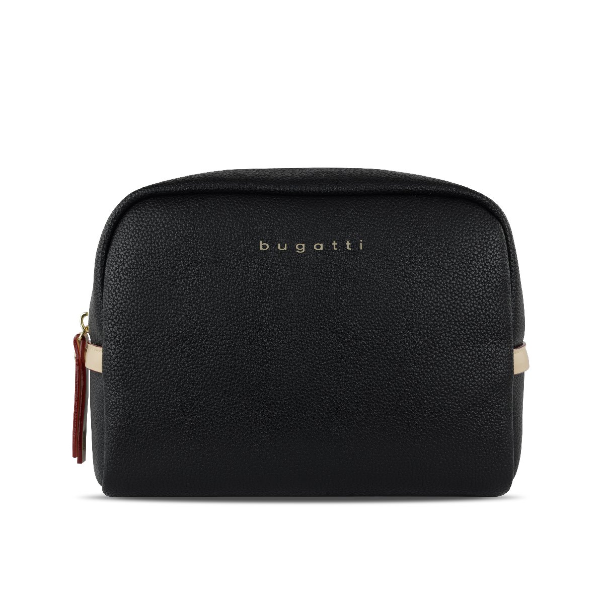 Ella - breite Kosmetiktasche in Schwarz Ella - breite Kosmetiktasche in Schwarz von bugatti