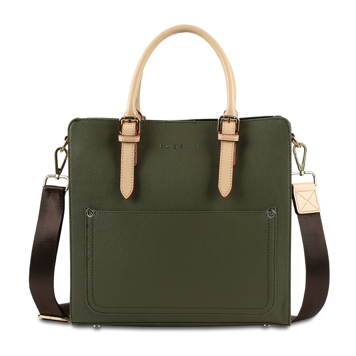 Kurzgrifftasche Ella L in Olive von bugatti