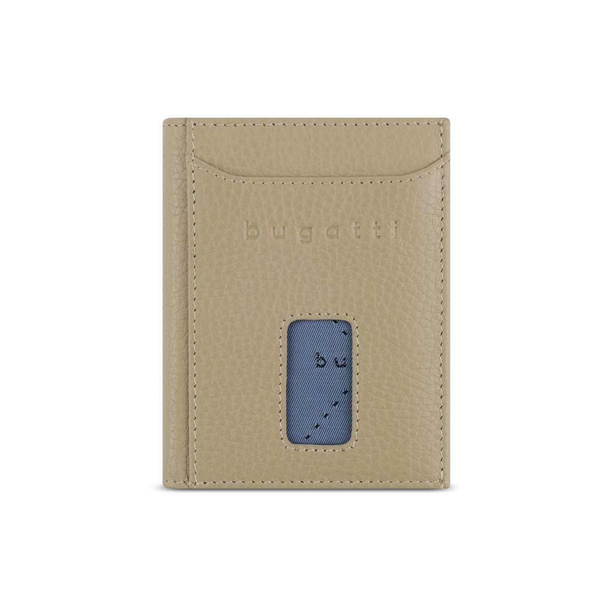 Secure Slim - RFID Kreditkartenhalter mit Wiener Münzfach Beige Secure Slim - RFID Kreditkartenhalter mit Wiener Münzfach Beige von bugatti