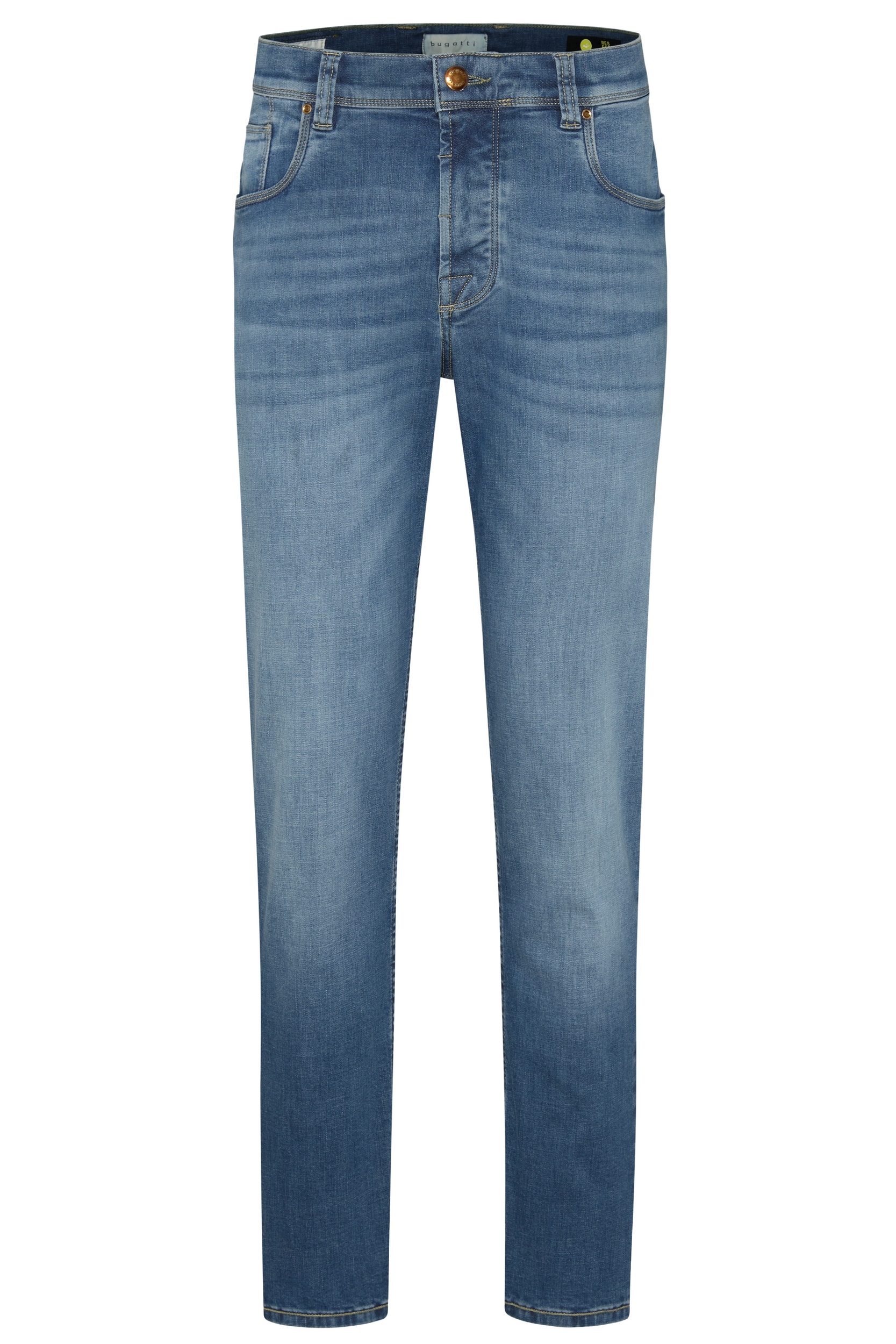 bugatti 5-Pocket-Jeans, im Used-Look von bugatti
