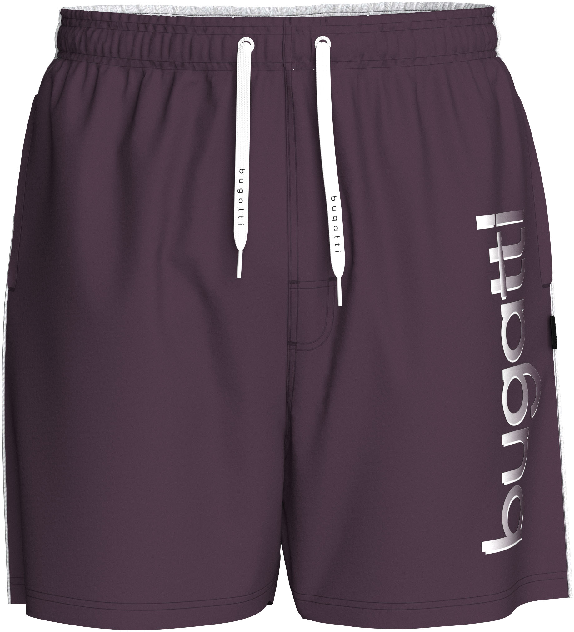 bugatti Badeshorts »Giovanni«, mit grossem Logoprint auf dem linken Bein bugatti Badeshorts »Giovanni«, mit grossem Logoprint auf dem linken Bein von bugatti