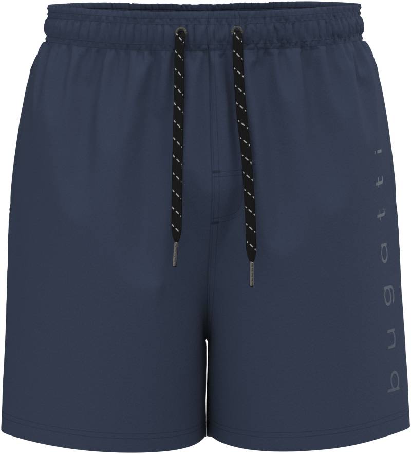 bugatti Badeshorts »Ramon«, Tonal reflektiv Logoprint auf dem linken Bein von bugatti