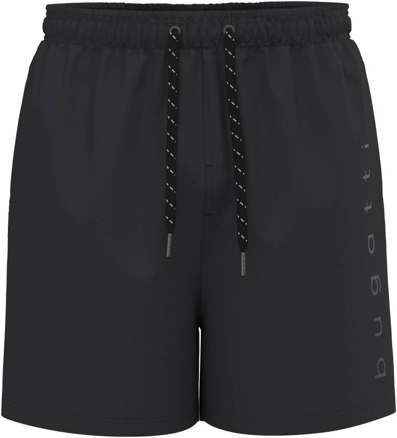 bugatti Badeshorts »Ramon«, Tonal reflektiv Logoprint auf dem linken Bein von bugatti
