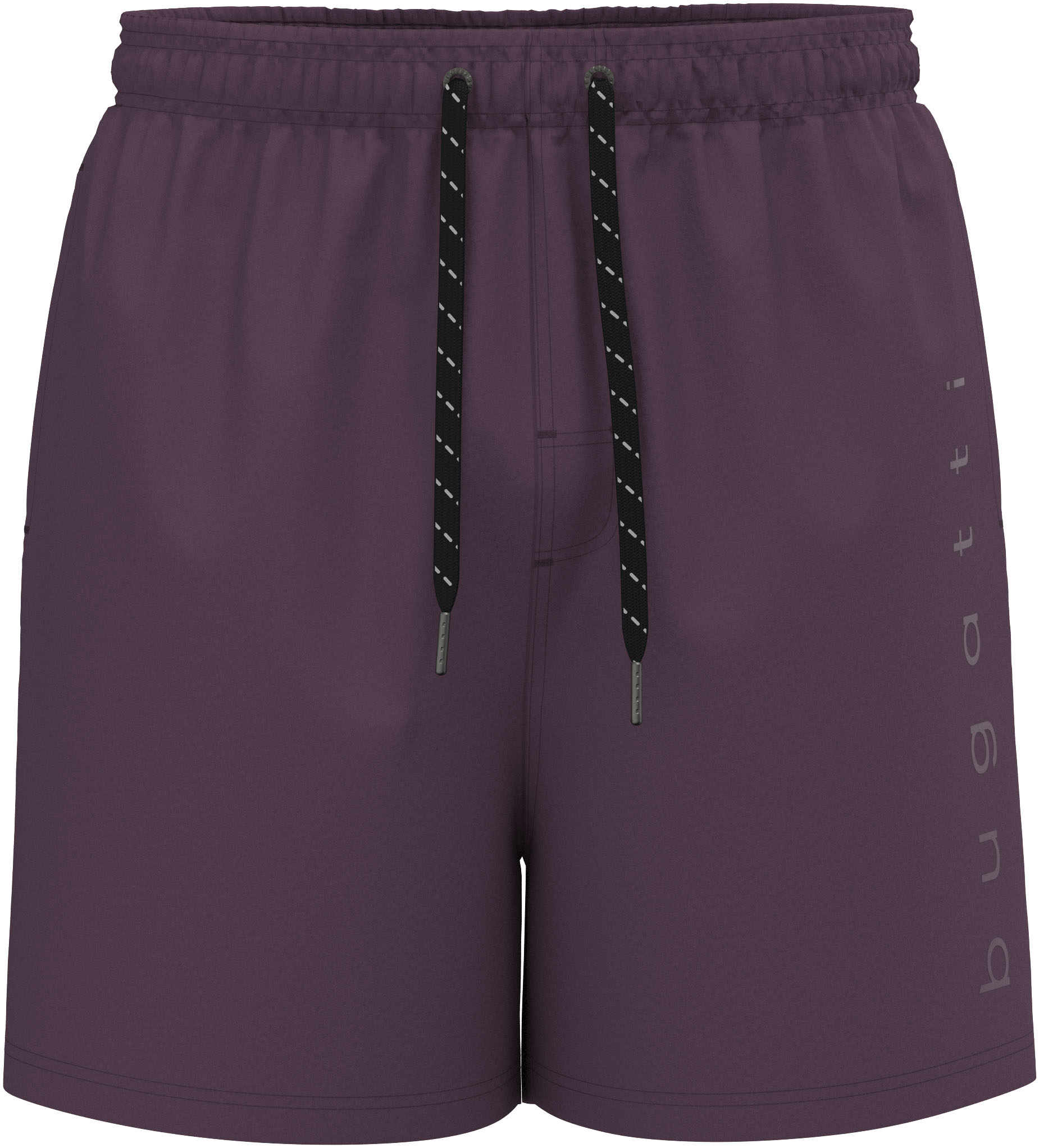 bugatti Badeshorts »Ramon«, Tonal reflektiv Logoprint auf dem linken Bein von bugatti