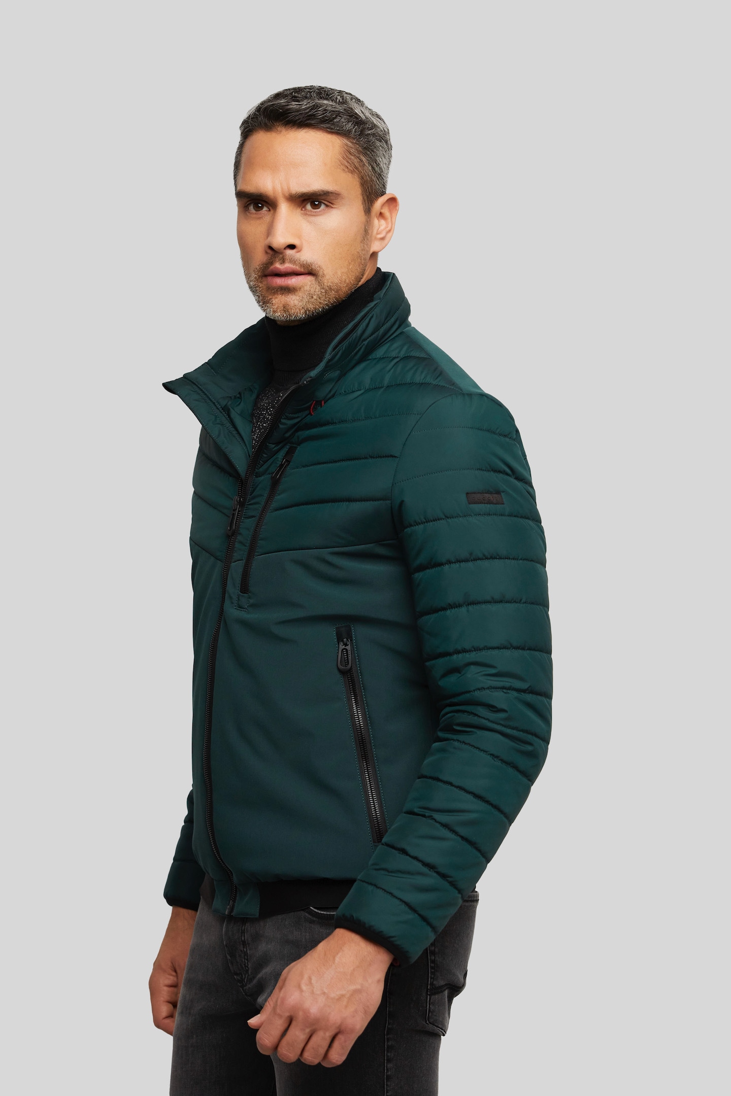 bugatti Blouson, mit Kapuze, mit abnehmbarer Kapuze bugatti Blouson, mit Kapuze, mit abnehmbarer Kapuze von bugatti